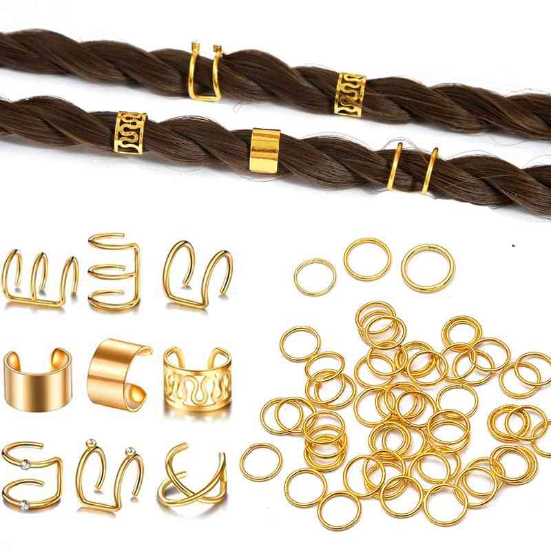 Micro Lock Tube Beads Adjustable Cuffs Clips Braids