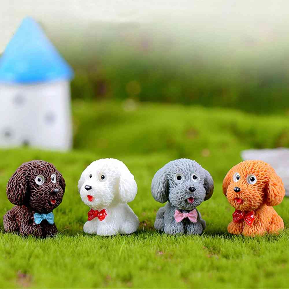 Diy Beautiful Teddy Cute Dog Pendant Figurines