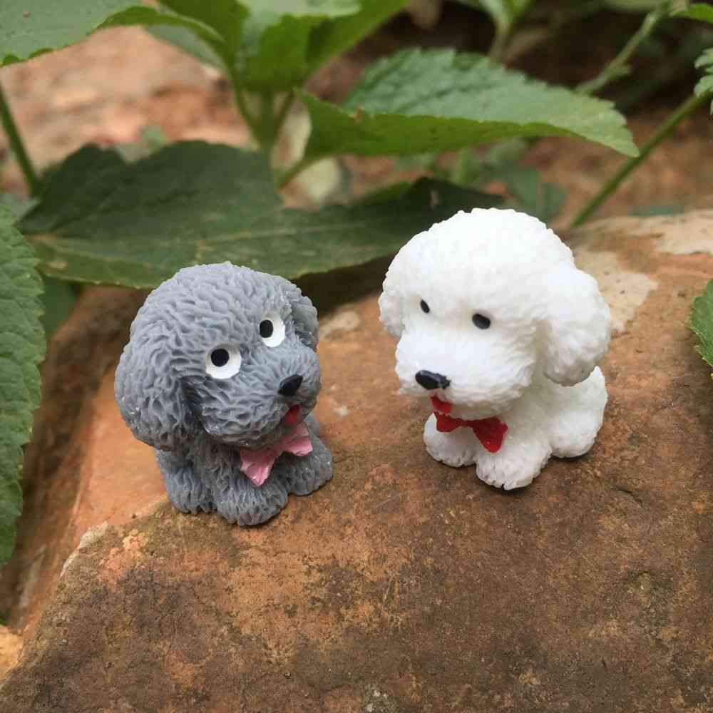 Diy Beautiful Teddy Cute Dog Pendant Figurines