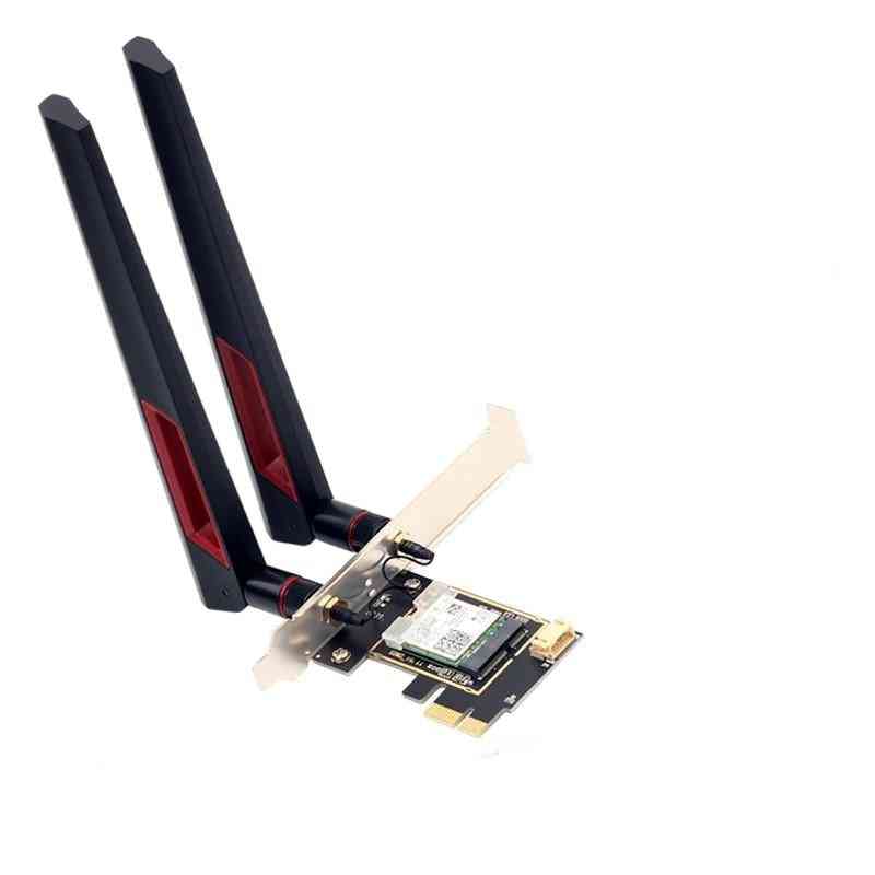 Wireless Wi Fi  Network Card Bluetooth 5.2 Supports 6g