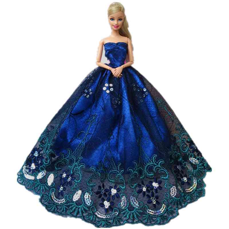 Barbie docka kläder- klänning kläder tillbehör