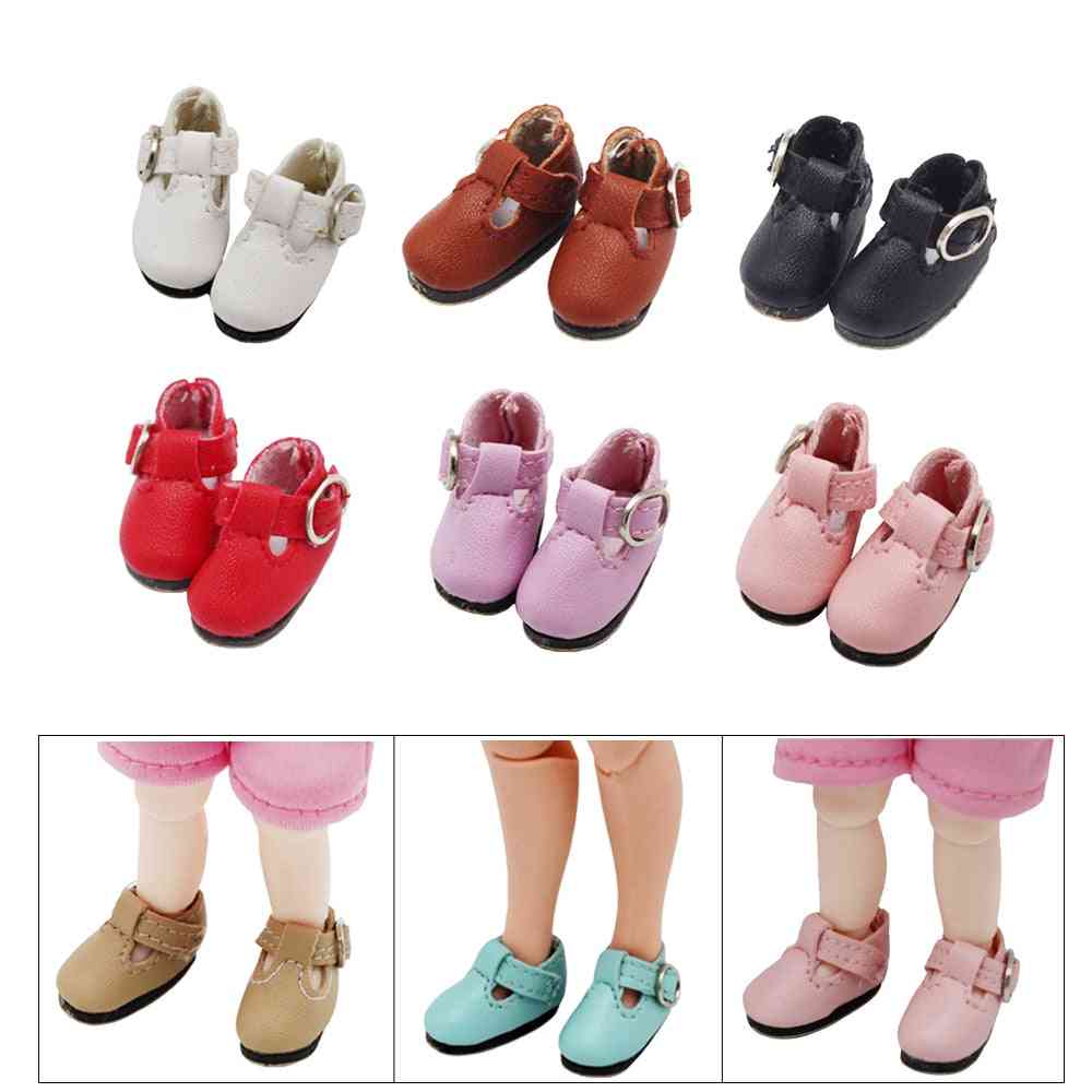 Doll Leather Shoes For Dolls Clothing Accessory Toys Shoes