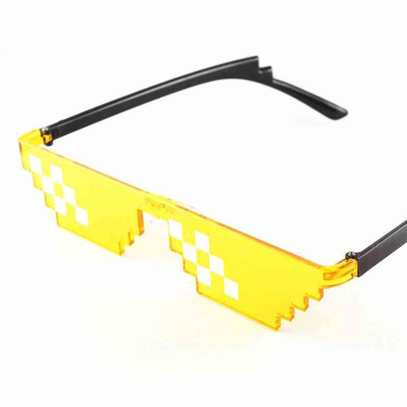 New Mosaic Sunglasses Trick Toy - Thug Life Glasses