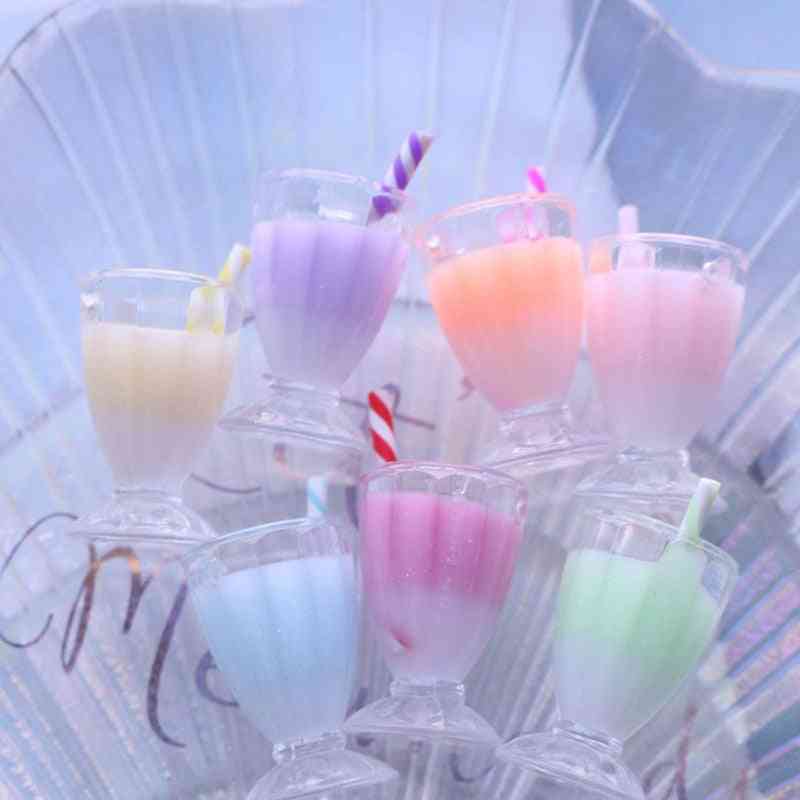 Miniature Candy Colors Mini Juice Milk Tea Goblet