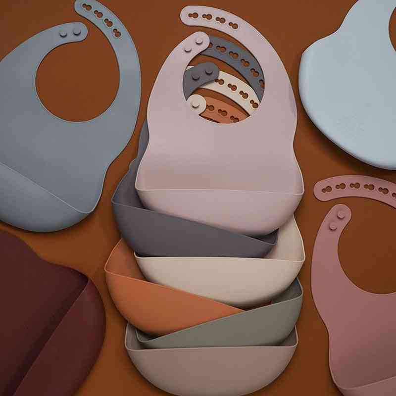 Soft Silicone Burp Bibs For