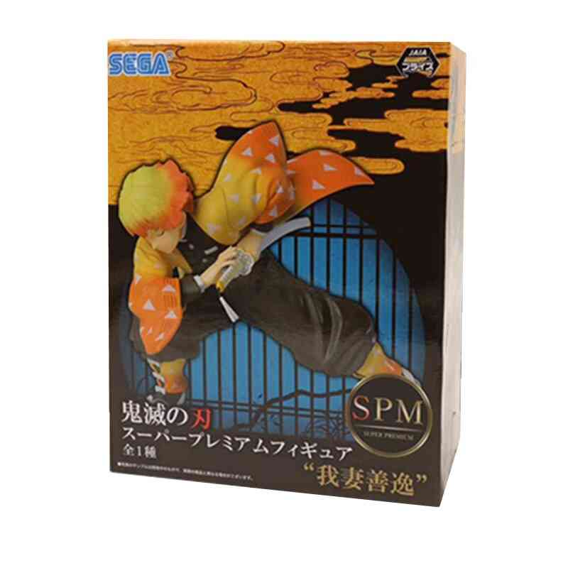 Anime demon slayer actionfigur modell leksaker docka gåva