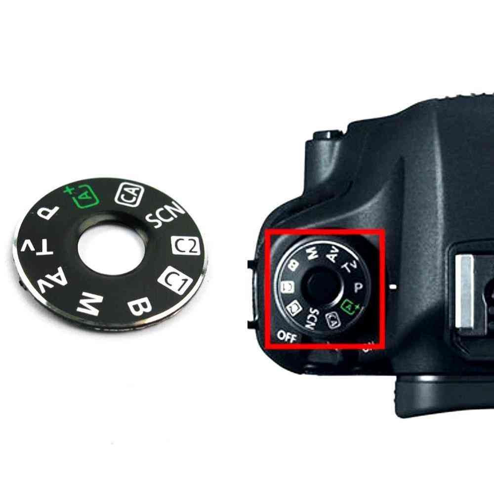 Top Cover Button Mode Dial For Canon 6d Camera