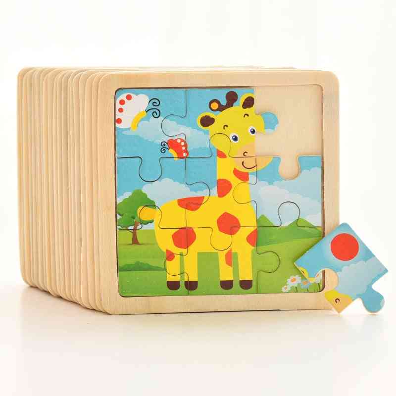1pcs 3d Paper Jigsaw Puzzles For Kids   Baby  Educational Puzles