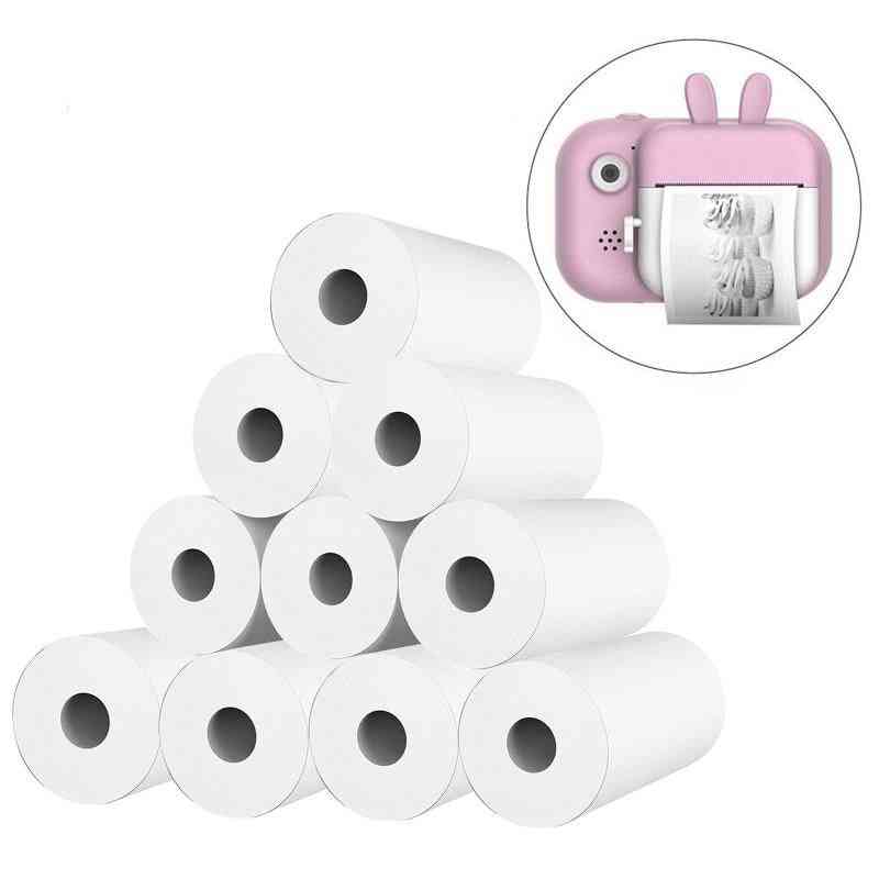 Rolls White Camera Wood Pulp Thermal Paper