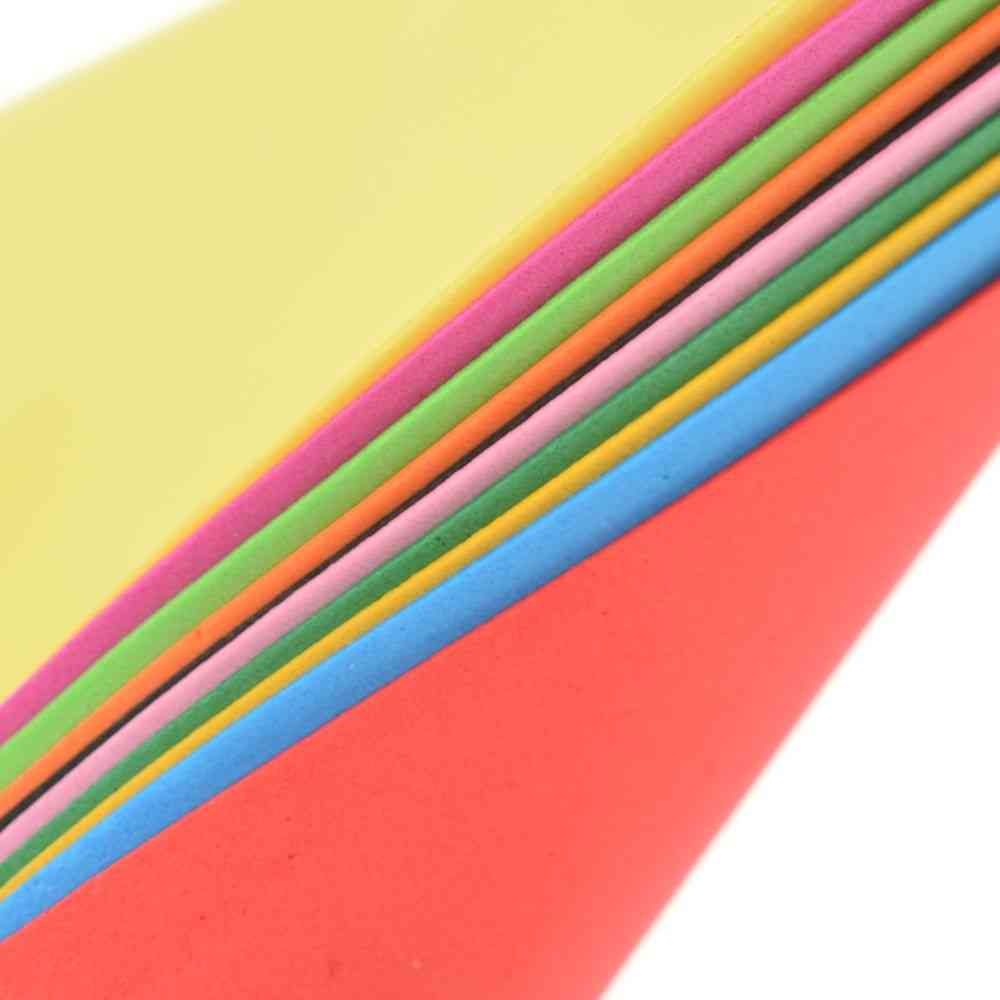 Multicolor A4 Sponge Eva Foam Paper