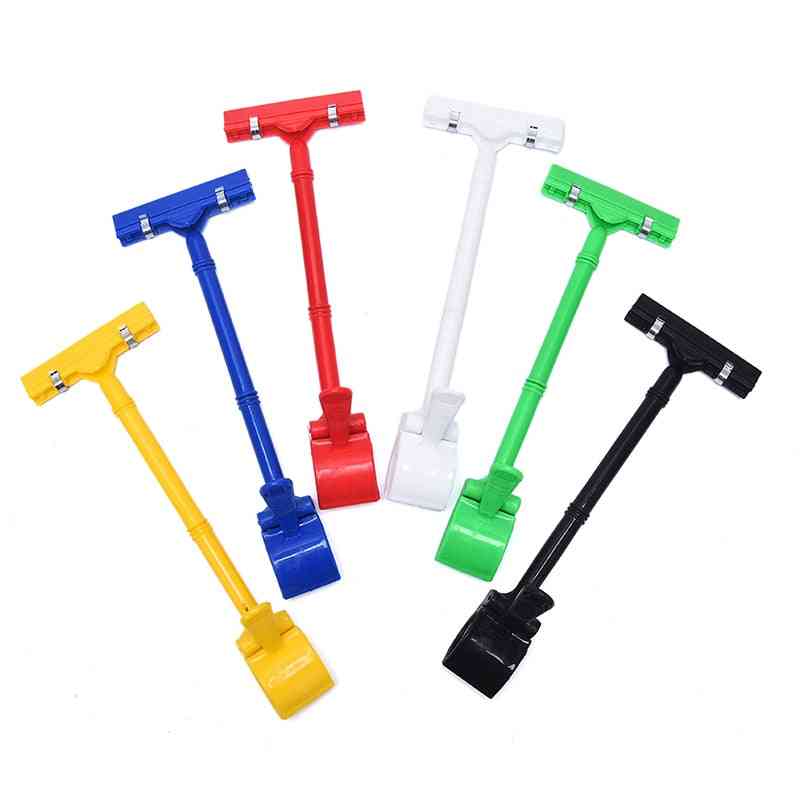 Price Card Tag Stand Plastic Sign Holder