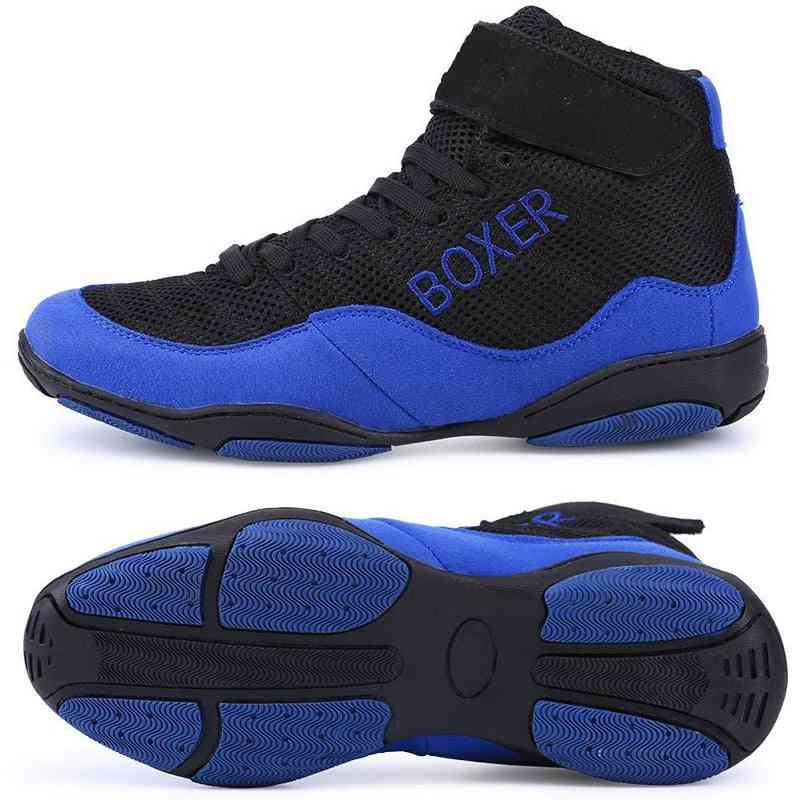 Professional Wrestling Shoes Men Women Breathable Sneakers