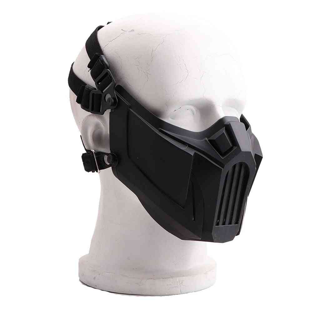 Cosplay Skiing Cycling Adjustable Safety Face Mask Mascaras