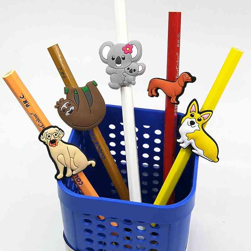 Cute Pvc Pencil Toppers