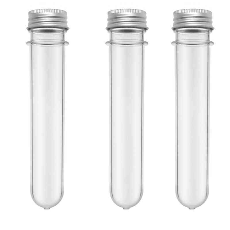Reagensglas klare og gennemsigtige skruelåg
