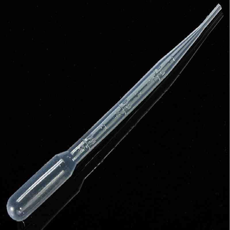 Plastic Eye Dropper Transfer Graduated Pipettes Educational Supplies