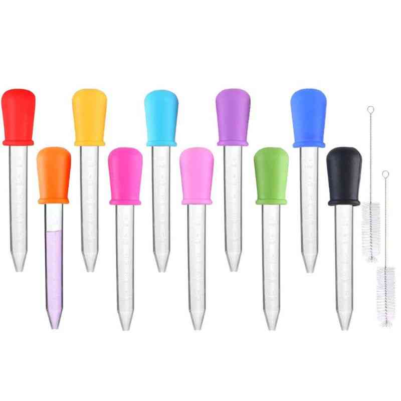 Brushes Silicone And Plastic Droppers Pipettes