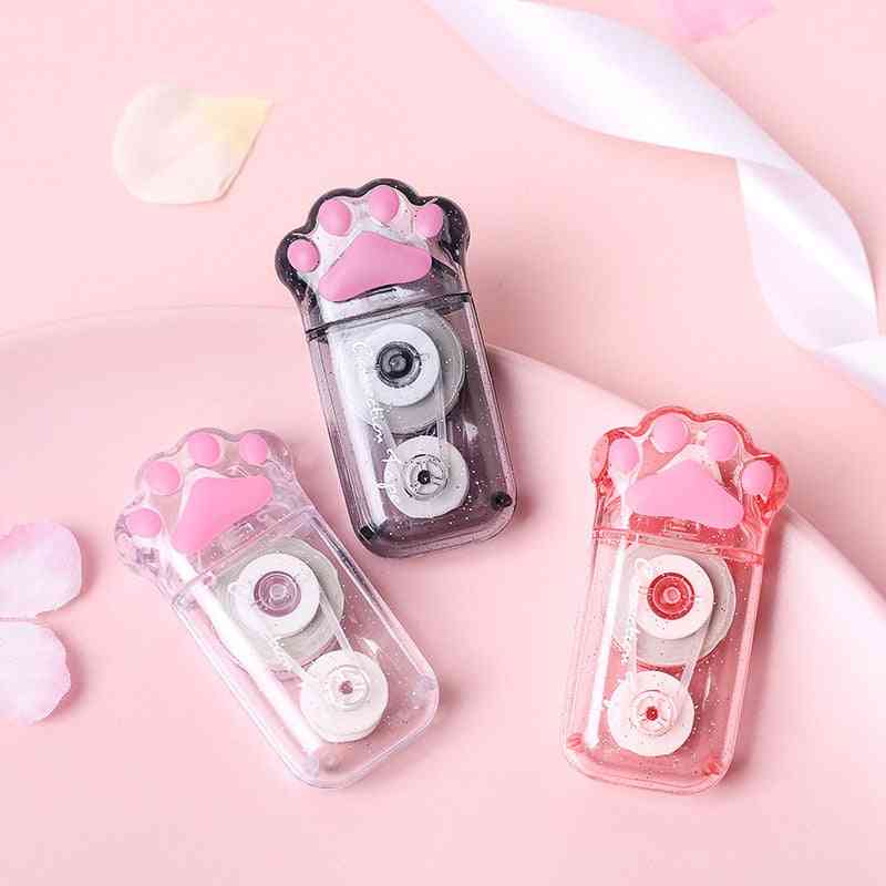 White Out Cute Cat Claw Correction Tape - School Office Supplies Stationery