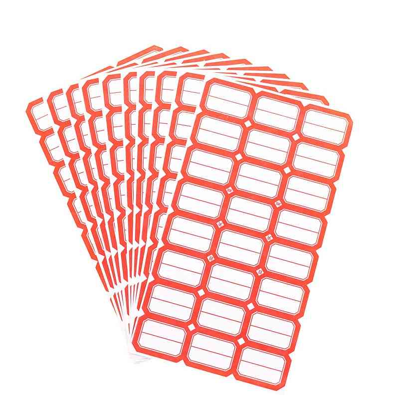 Self-adhesive Label Paper Sticker, Blank Paper Label