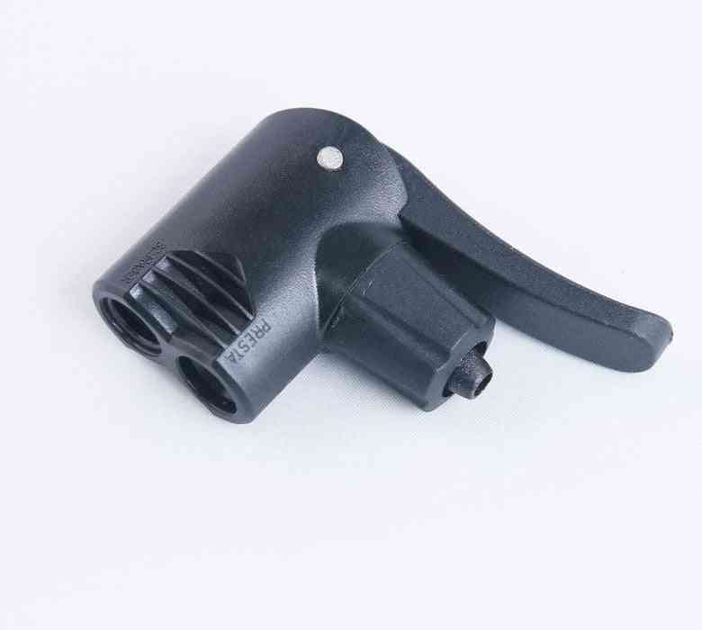 Bicycle- Dual Head Pump, Nozzle Hose Adapter