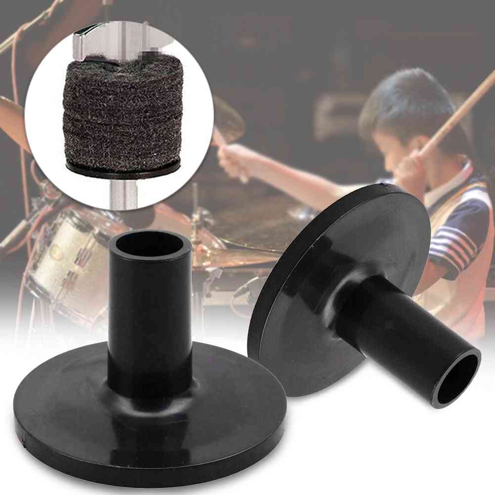 Cymbal Sleeves Set With Flange Base For Drum Stand Instruments