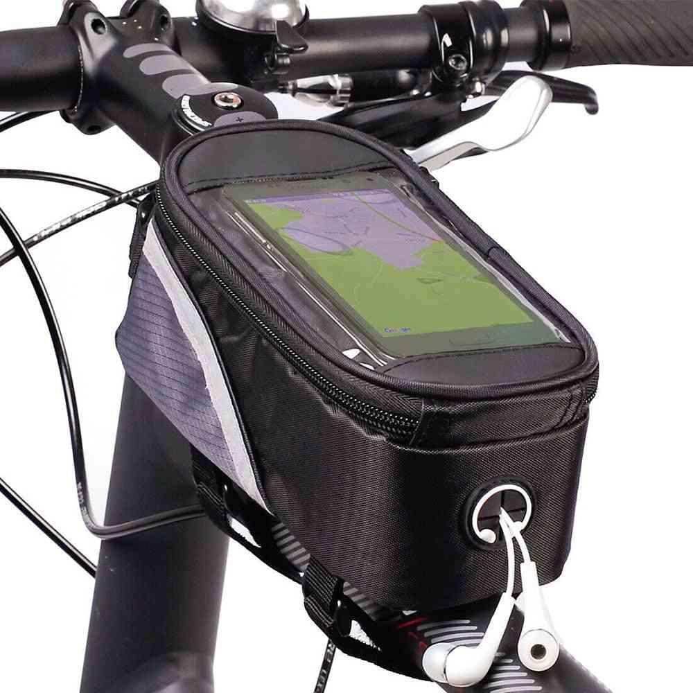 Bicycle Handlebar Bag With Lid