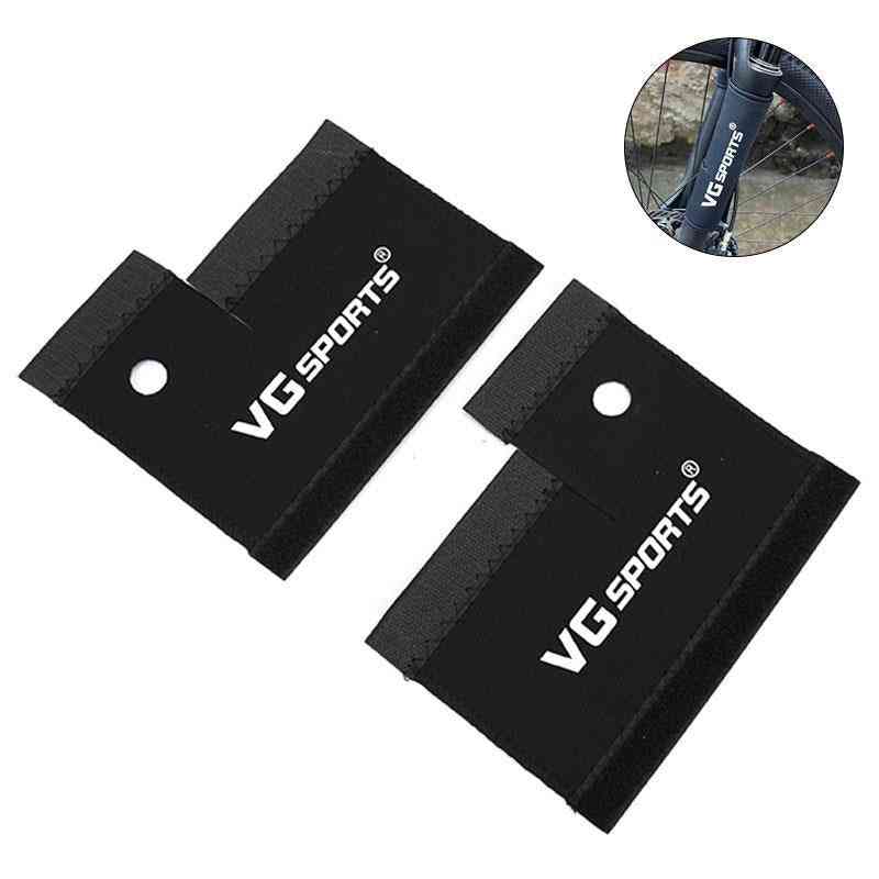Mountain Bike Front Fork Protective Pad Frame Wrap Cover