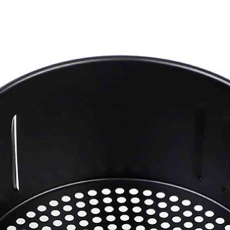 Air Fryer Replacement Basket, Non Stick Sturdy Roasting Cooking Stainless Steel Baking Tray
