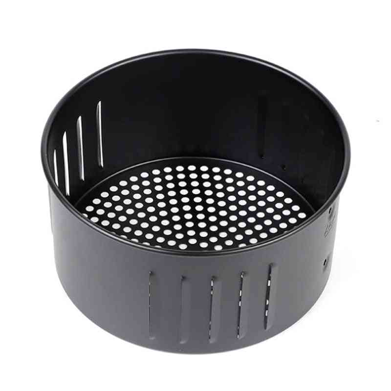 Air Fryer Replacement Basket, Non Stick Sturdy Roasting Cooking Stainless Steel Baking Tray