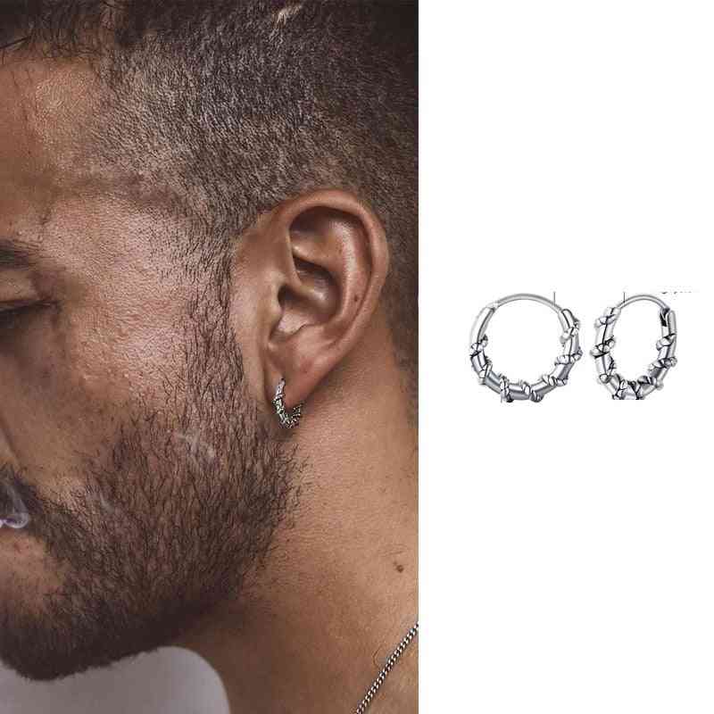 Small Huggie Hoop Earrings For Adults - Men