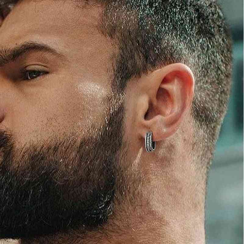 Small Huggie Hoop Earrings For Adults - Men