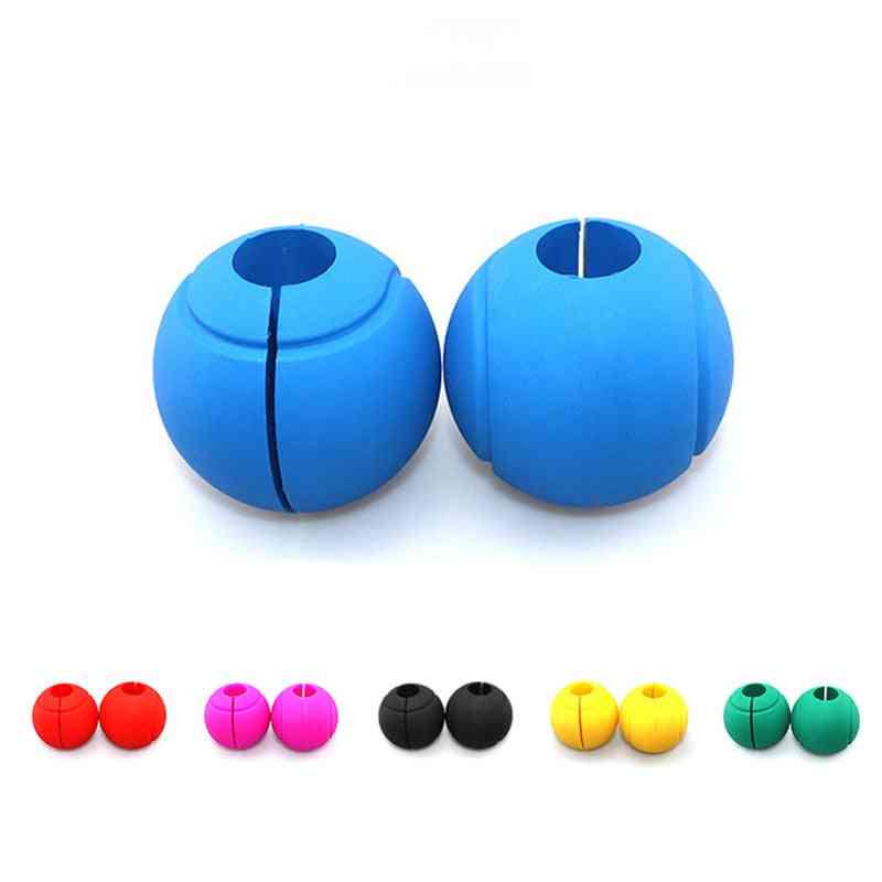 Grips Barbell Handle Grips Ball Weightlifting Gym Fitness Equipment