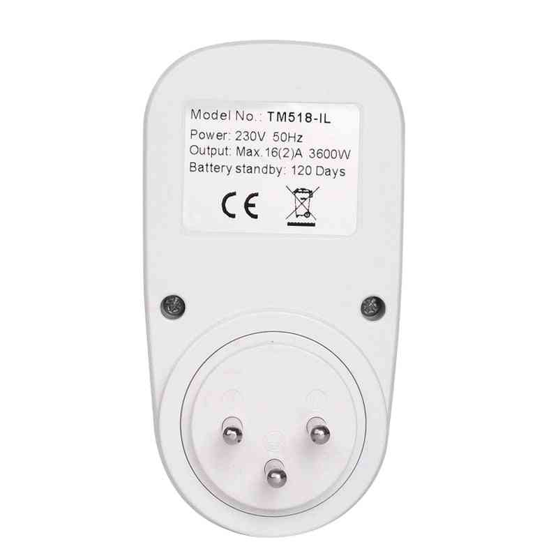 Electrical Wall Plug-in Power Socket Timer Switch