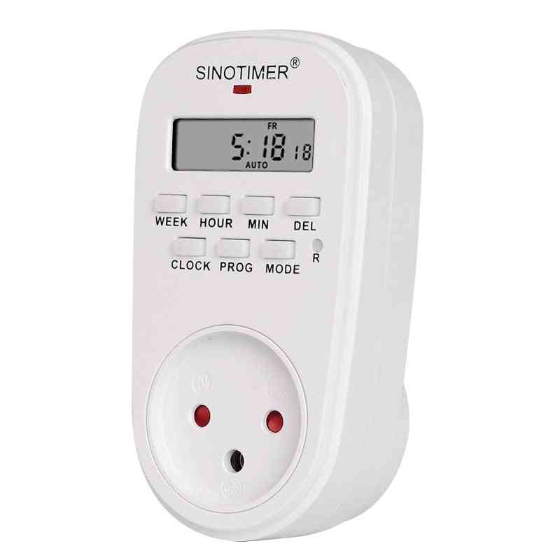 Electrical Wall Plug-in Power Socket Timer Switch