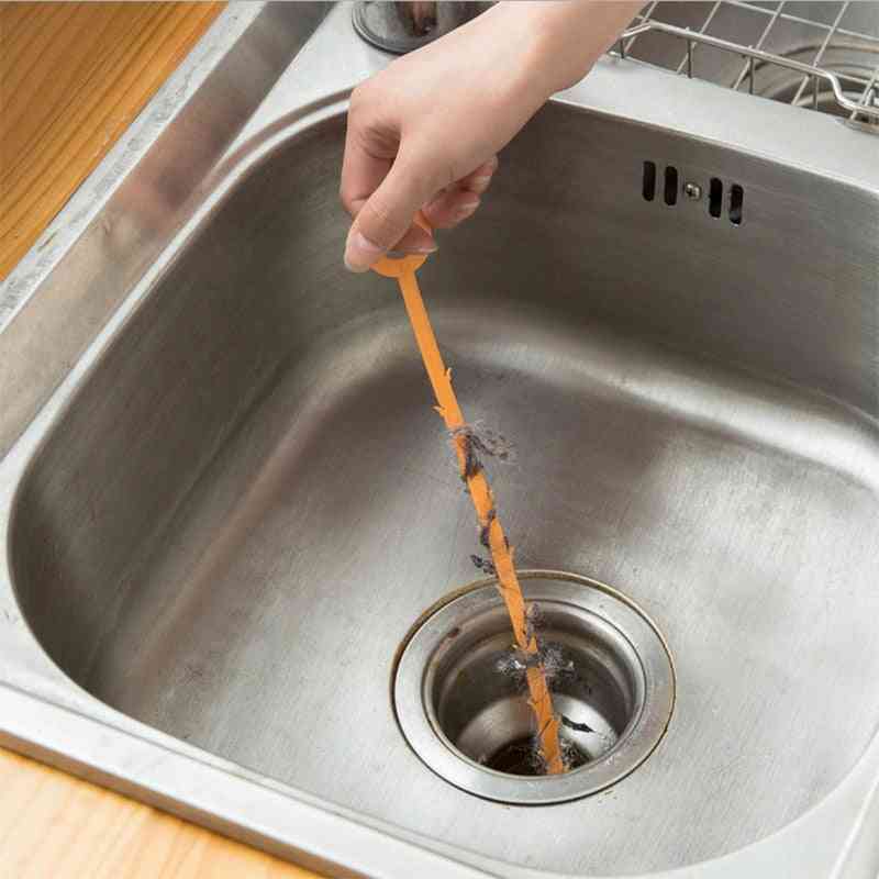 Sticks Clog Remover Drain Snake Drain Cleaner Cleaning Tools