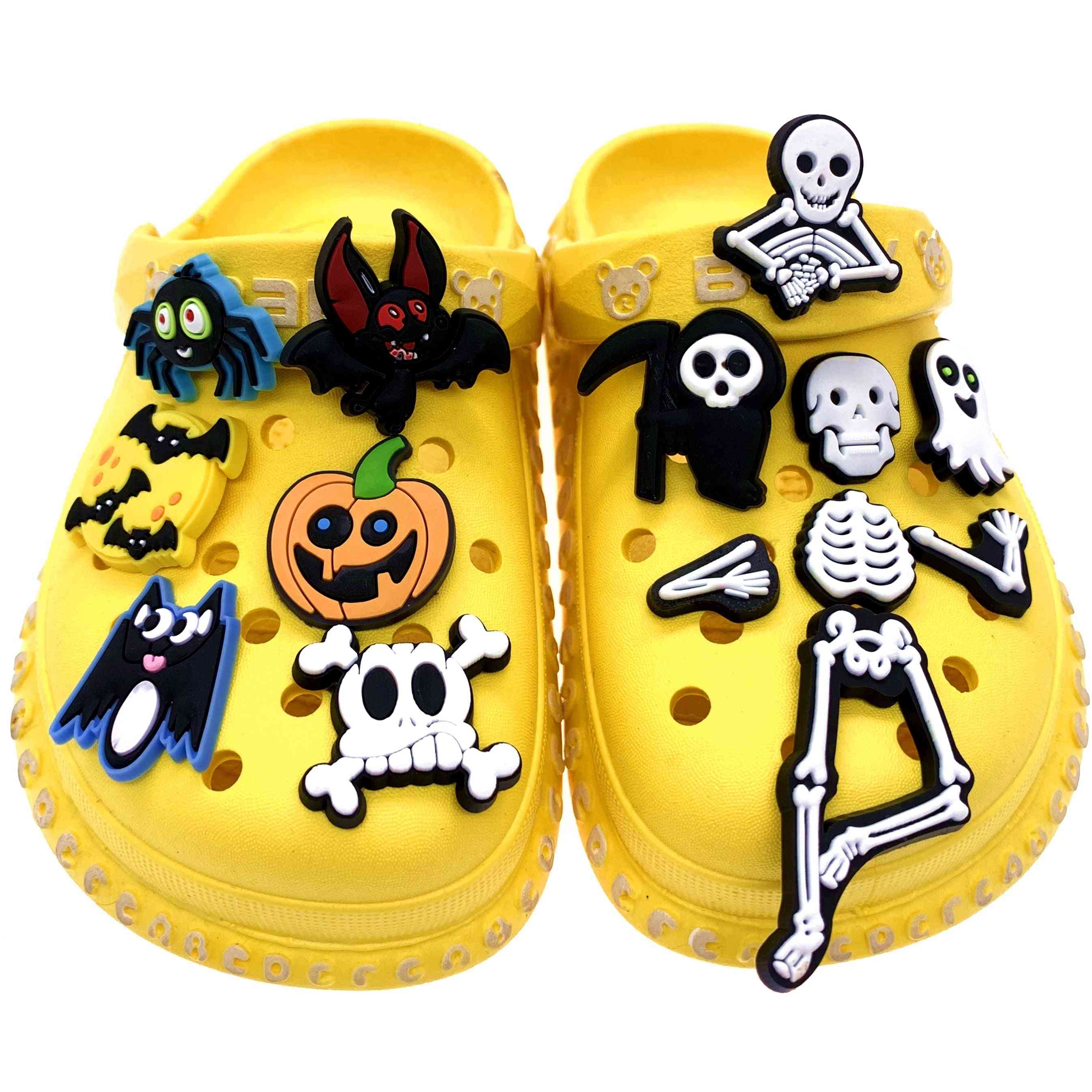 Halloween Series Croc Cartoon Decoration Wristband Accessories