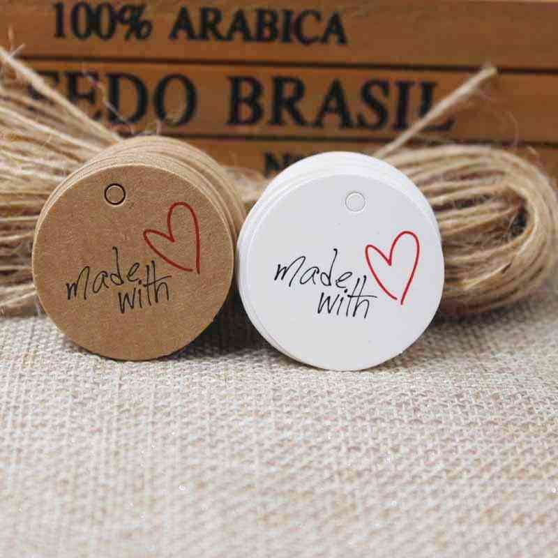 Cute Thank You Label Tag - Gift Packing Decoration