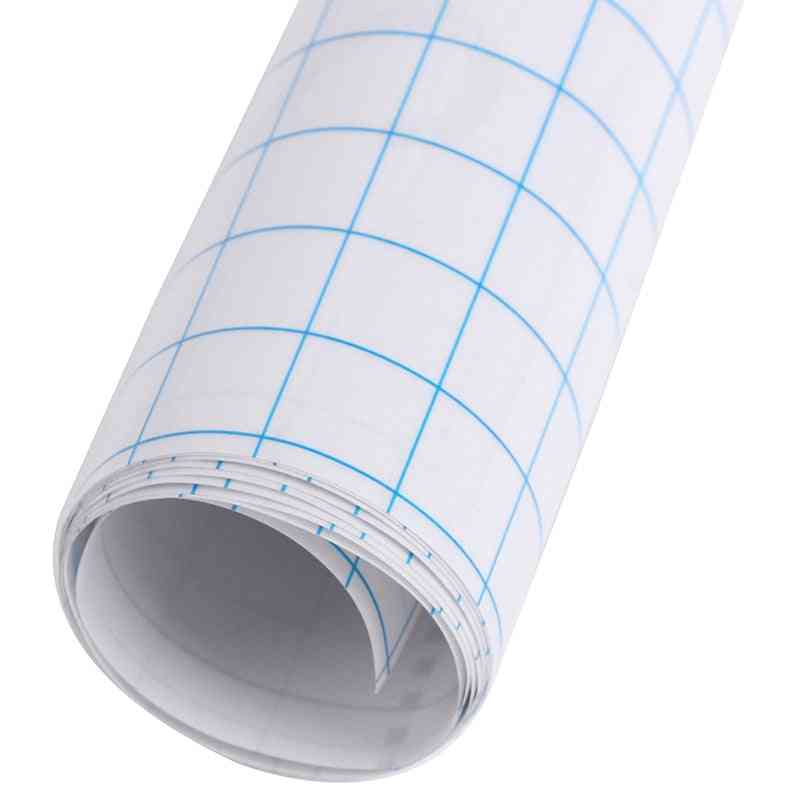 Transparent Tack Vinyl Transfer Application Paper Tape Roll