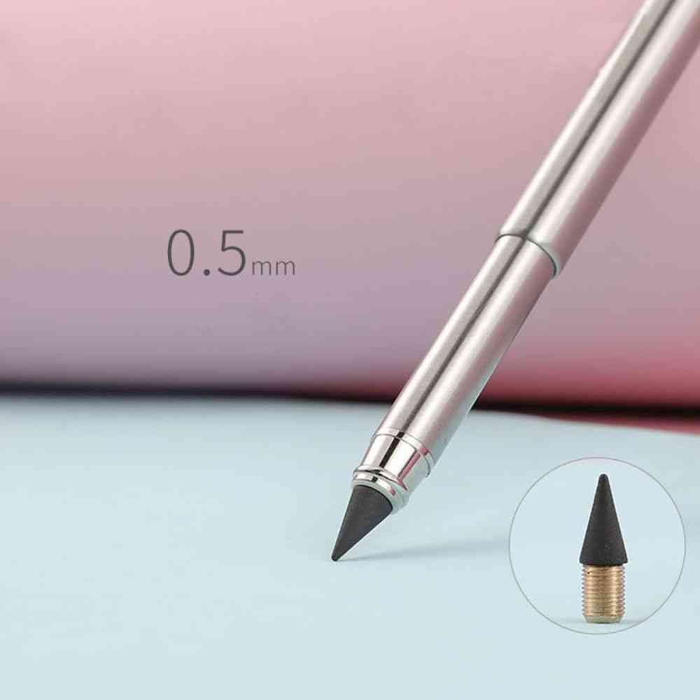 Ink-free Retractable Eternal Pencil