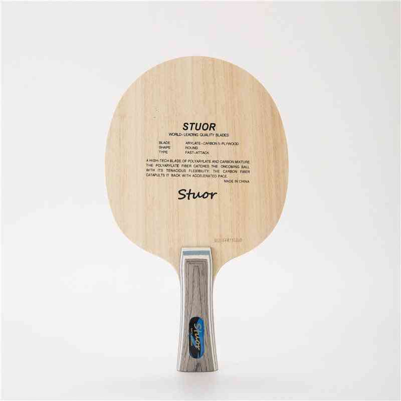 Carbon Fiber Table Tennis Blade Lightweight Ping Pong Racket