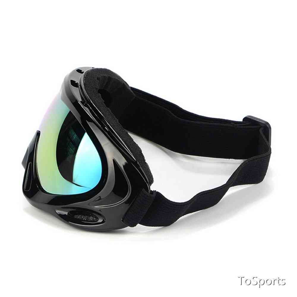 Utomhussport ridning anti-fog glasögon motorcykel off-road vindruta glasögon
