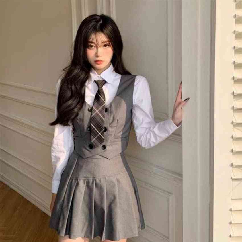 College Style Japanese Fashion Jk Suit School Uniform For Girl
