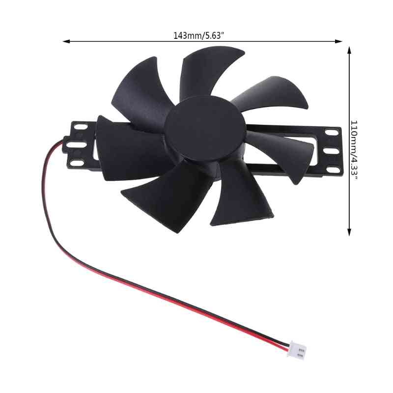 Induction Cooker Plastic Brushless Cooling Fan