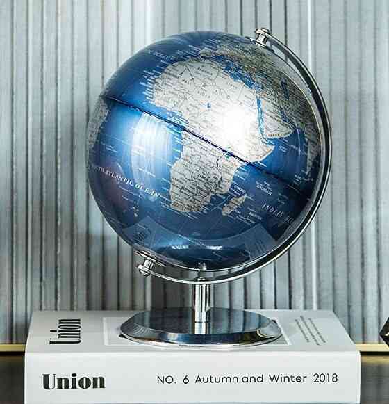 Metal Globe Decoration World Globe Geography Teaching Accessories