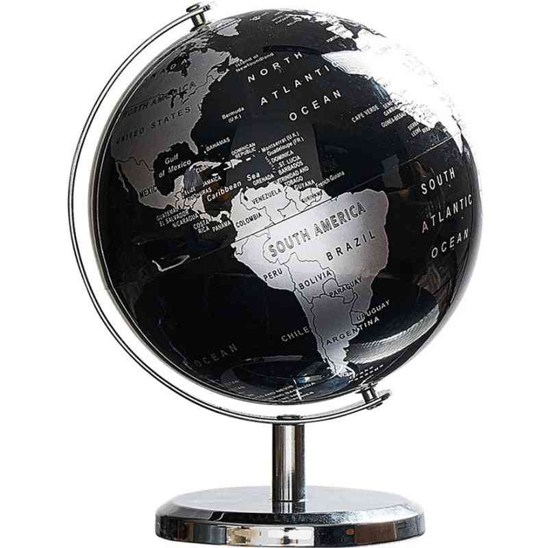 Retro World Globe Earth Map Globe Geography Educational