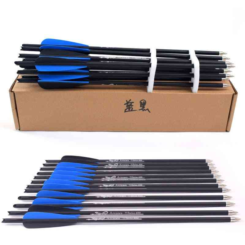 Feather Crossbow Carbon Arrows For Bow And Arrows