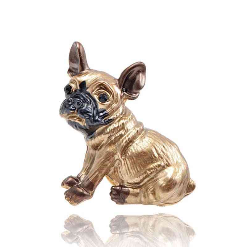 Cute Small Dog Brooches For Women