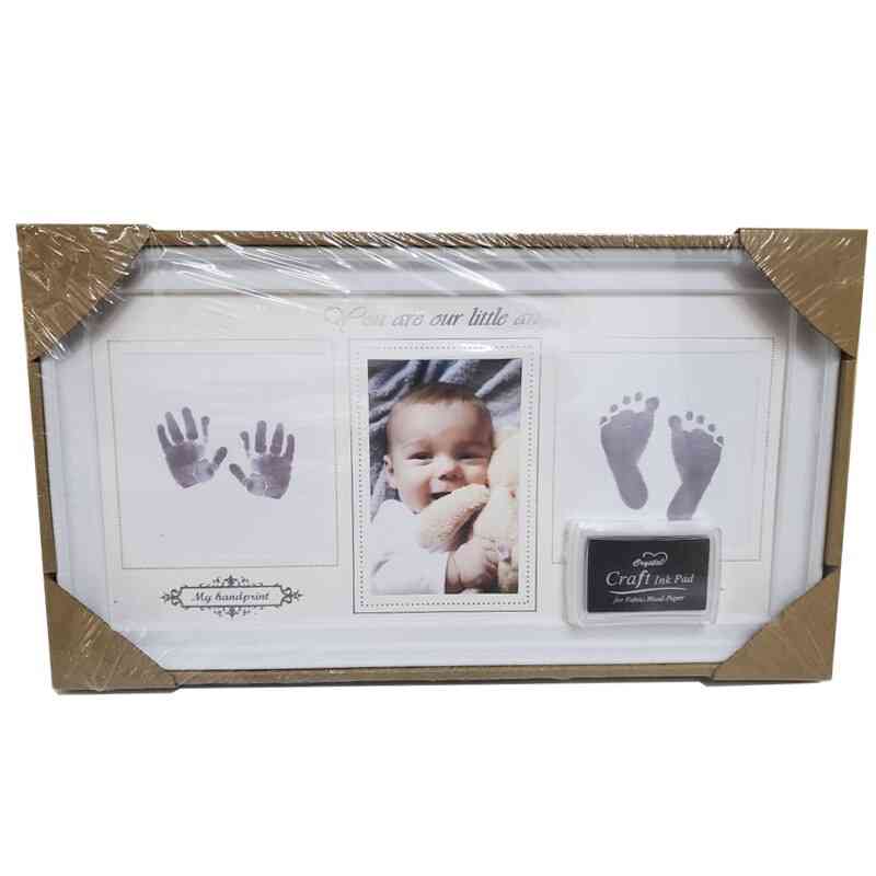 Baby Foot And Hand Print Baby Photo Frame