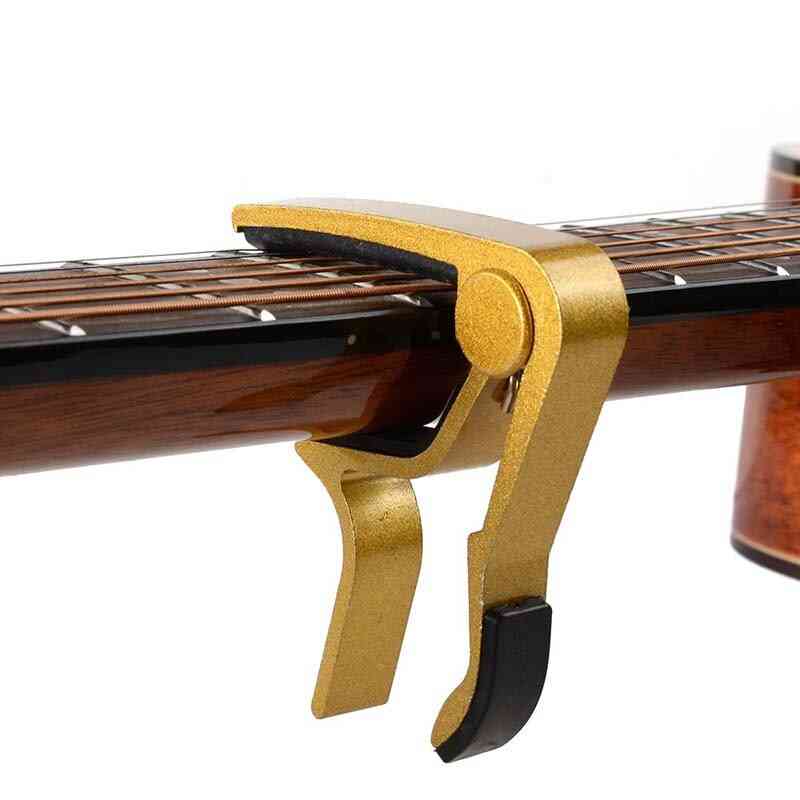 Universal hurtig udskiftning af clamp key capo guitar tilbehør