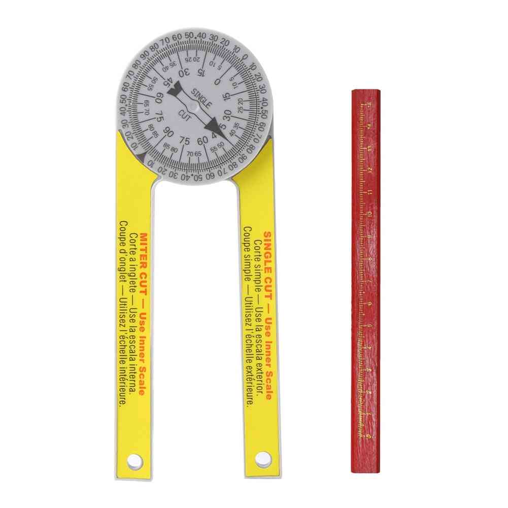Digital 360 Degree Angle Finder Inclinometer Measuring Tool
